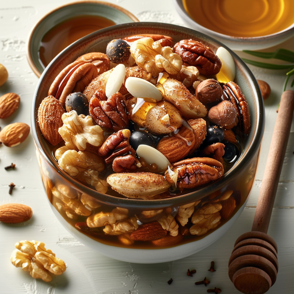 HYVE Honey Spiced Nuts