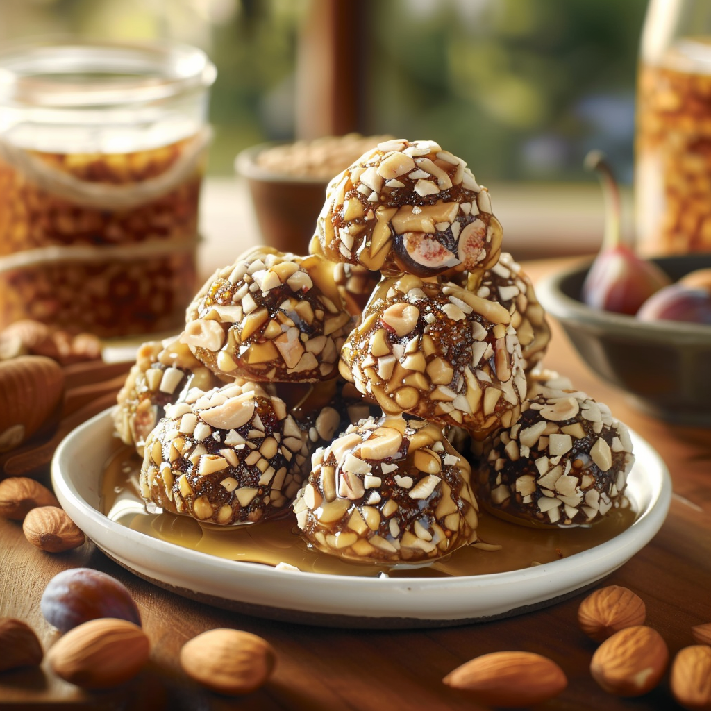 Honey Walnut Fig Bites