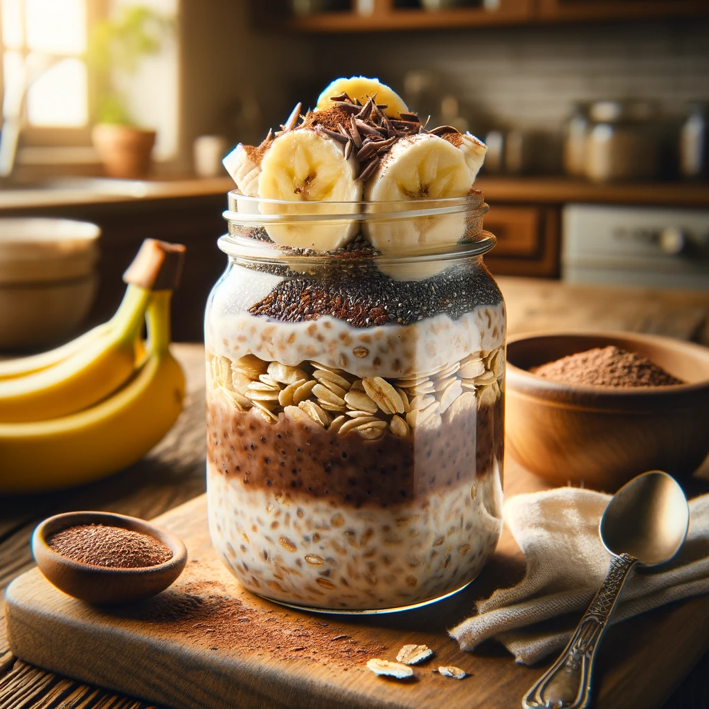 CACAO HONEY OVERNIGHT OATS