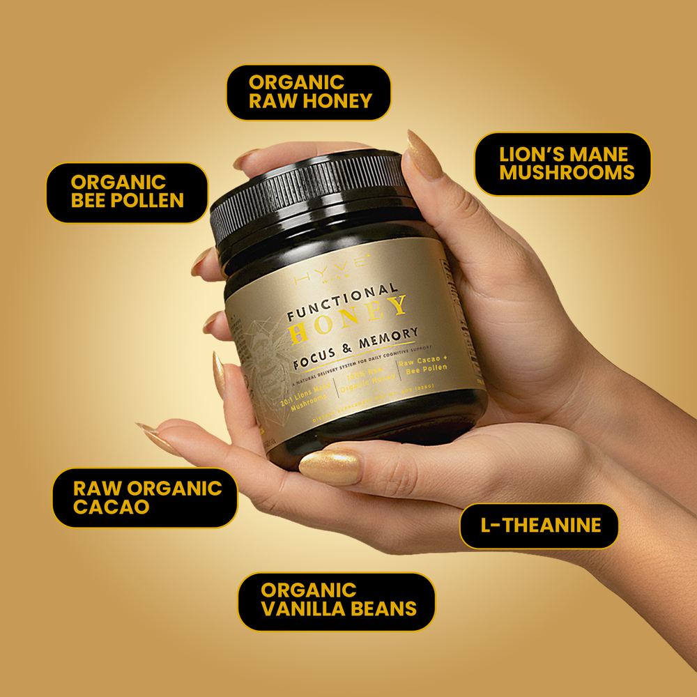 HYVE Mind - Focus & Memory Functional Honey Jar - 8oz