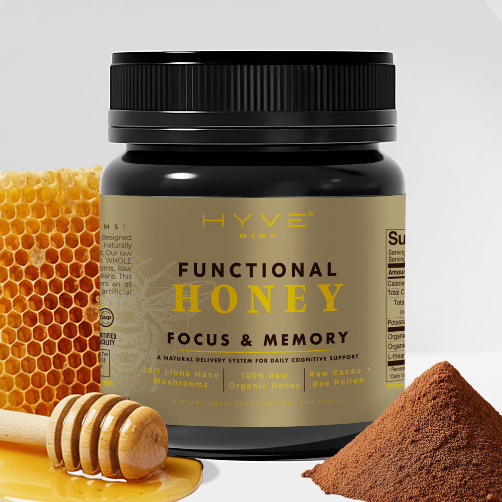 HYVE Mind - Focus & Memory Functional Honey Jar - 8oz